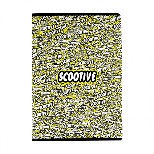 Zeszyt Scootive Sticker